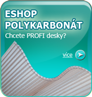 Eshop - polykarbonátové desky